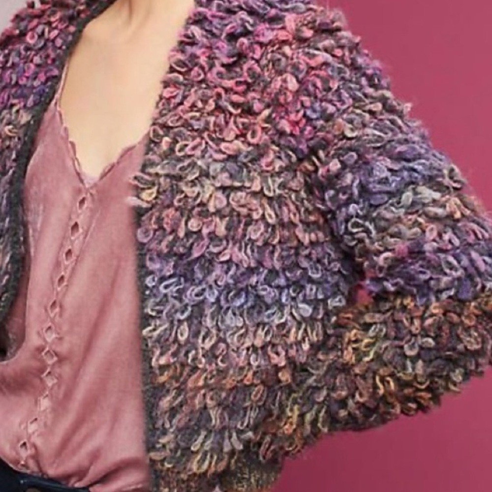 sleeping on snow anthropologie sweater cardigan with loops